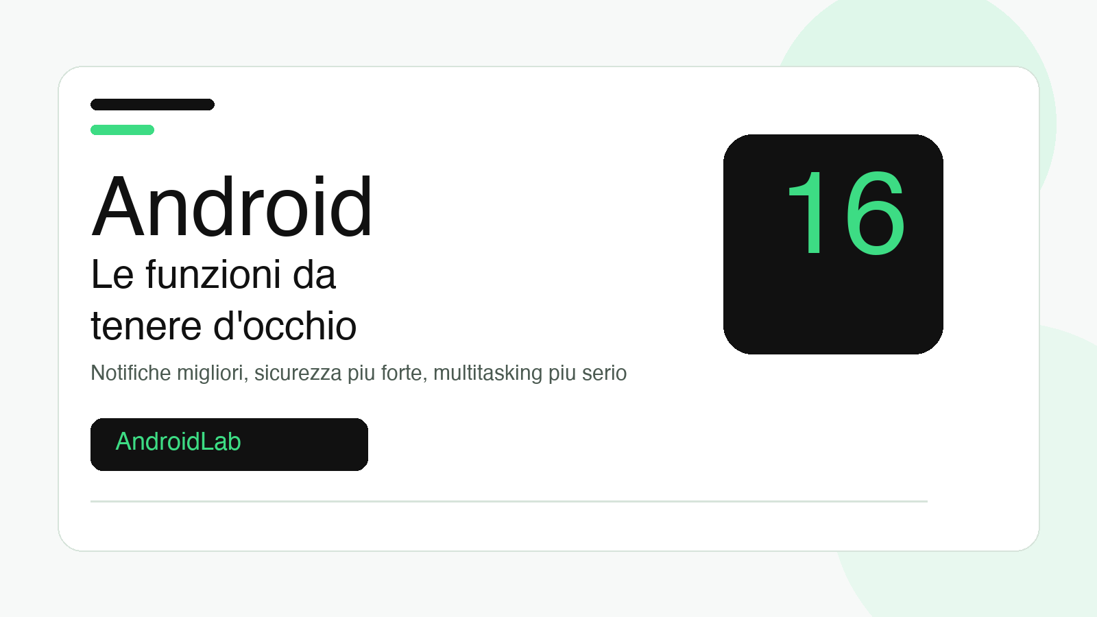 Android 16: le funzioni da tenere d'occhio