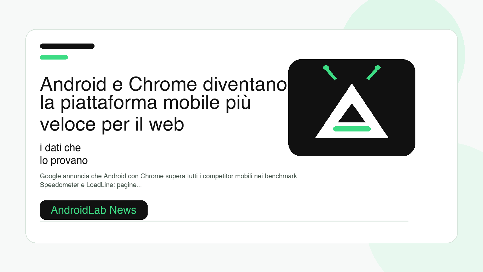 Android e Chrome diventano la piattaforma mobile più veloce per il web: i dati che lo provano