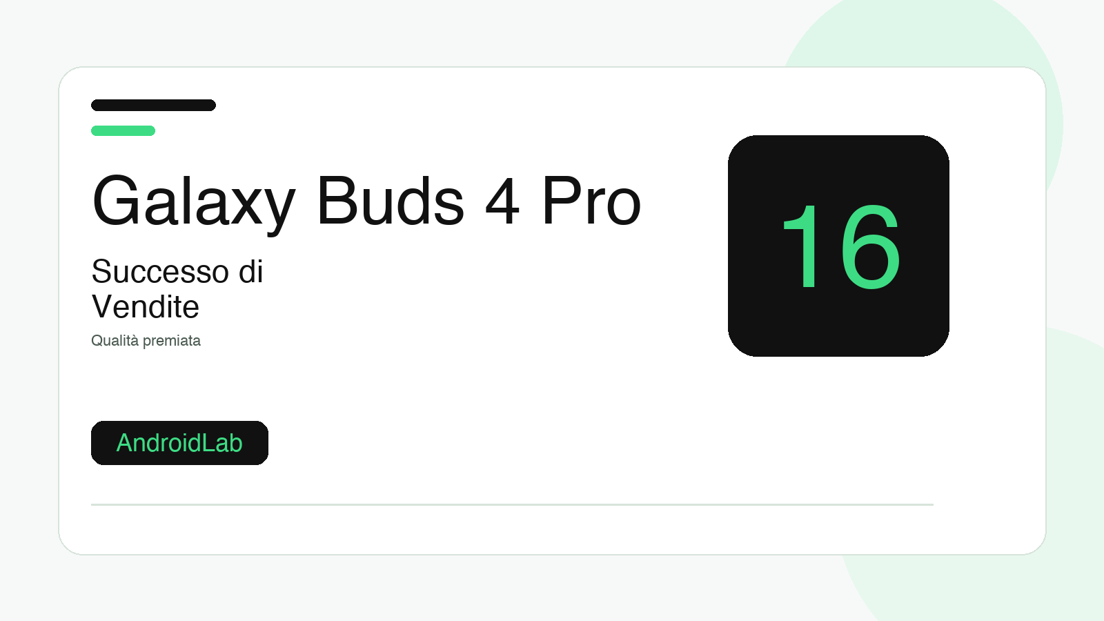 Samsung Galaxy Buds 4 Pro: il successo di vendite premia la qualità vera