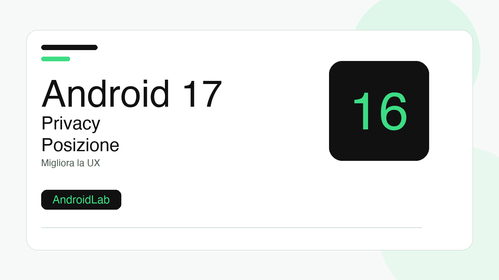 Android 17 Beta 3 cambia la gestione della privacy: la posizione a portata di tocco