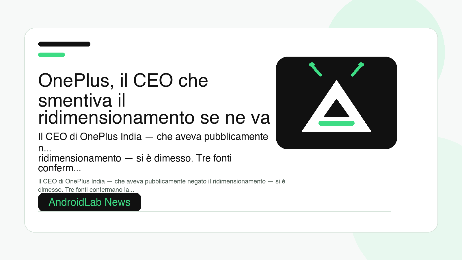 OnePlus, il CEO che smentiva il ridimensionamento se ne va: ristrutturazione globale confermata