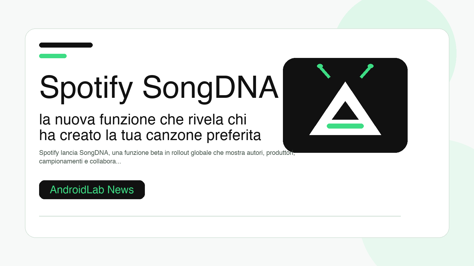 Spotify SongDNA: la nuova funzione che rivela chi ha creato la tua canzone preferita