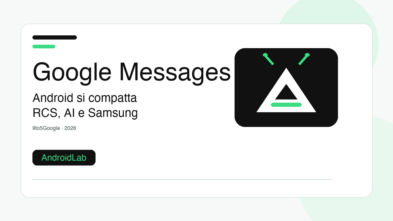 Google Messages accelera su Android: Samsung migra, il web cambia e arriva il cestino