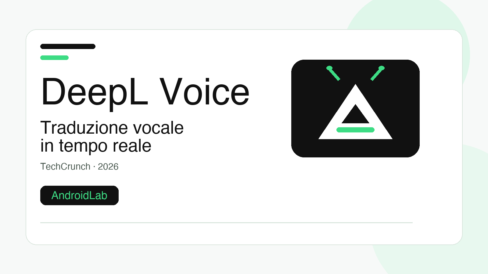 DeepL non si accontenta del testo: ora vuole tradurre la tua voce in tempo reale