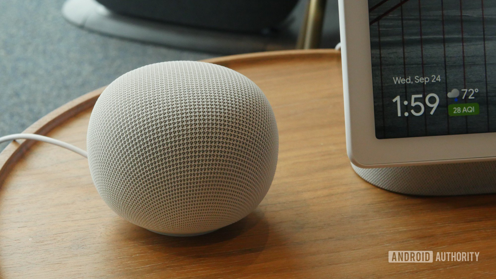 Gemini per Google Home, vista frontale