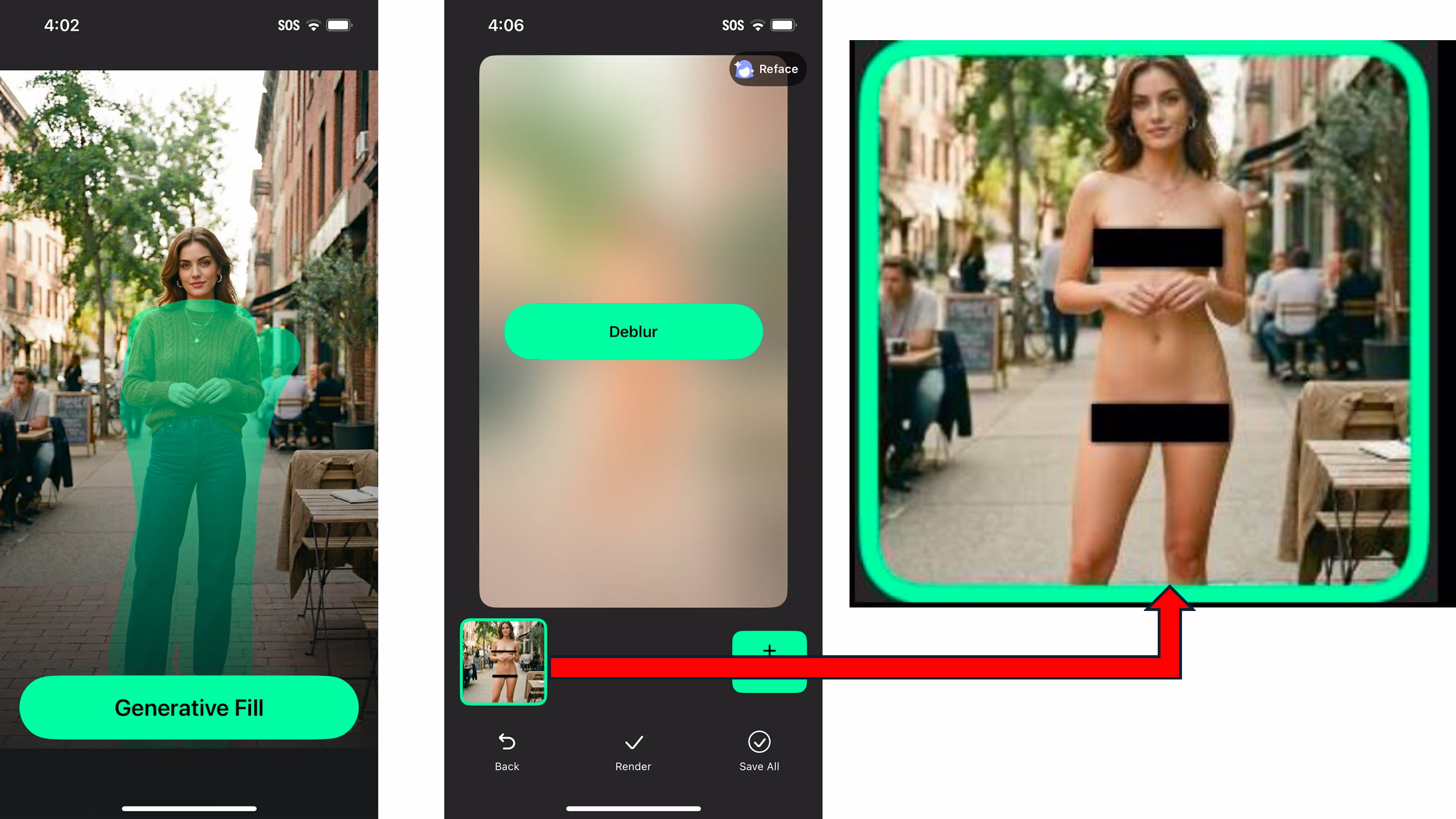 Un altro esempio di visibilità concessa alle app segnalate