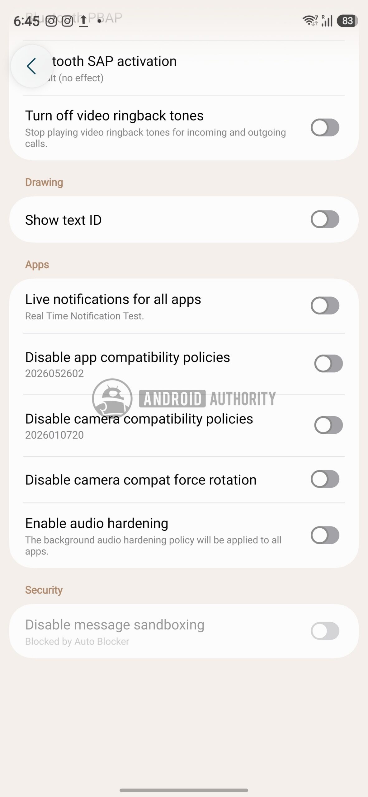Android 17 blocca l'audio in background: guida a controlli, ADB e One UI 9, retro e finitura