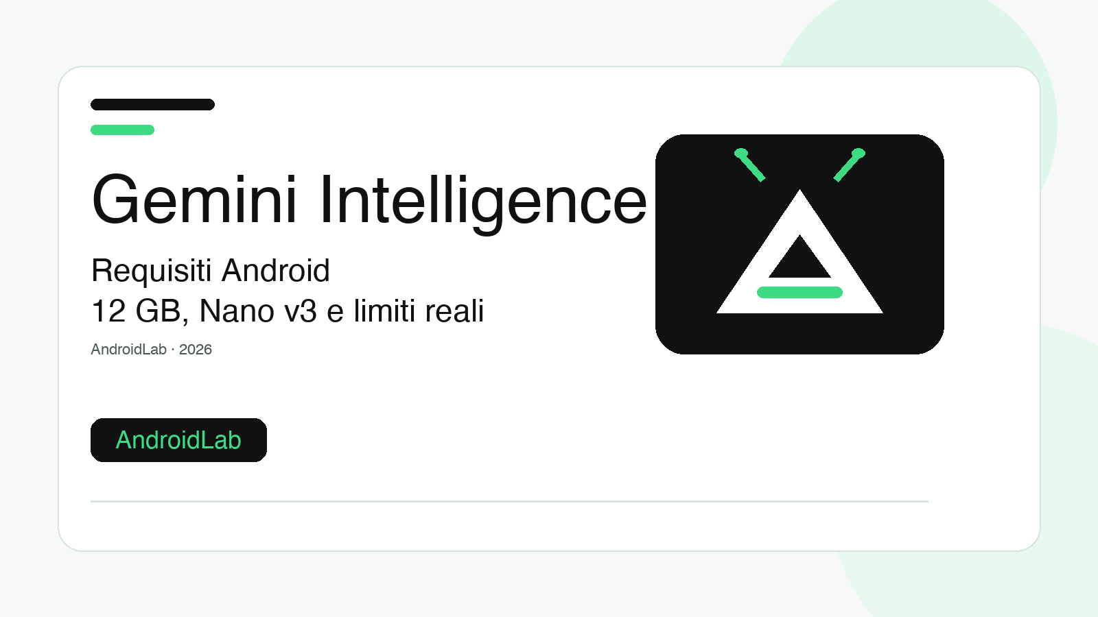 Gemini Intelligence non arriverà su tutti: checklist per capire se il telefono è davvero pronto