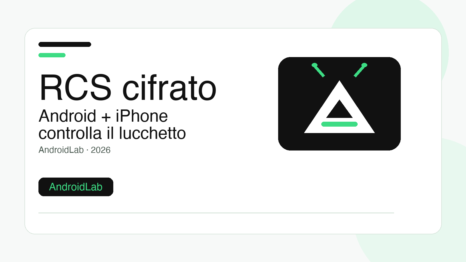 RCS crittografato tra Android e iPhone: come verificare requisiti e limiti