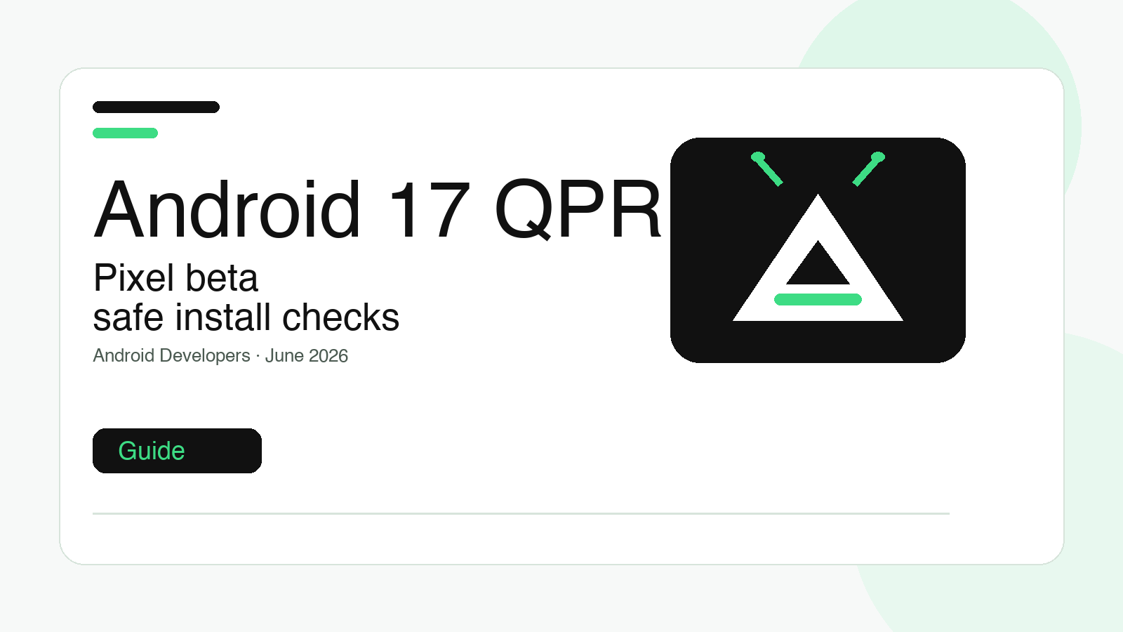 Android 17 QPR1 Beta 5 on Pixel: what to check before installing