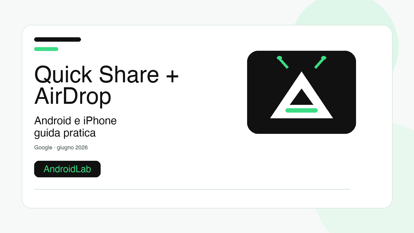 Quick Share e AirDrop: guida a compatibilità, impostazioni e limiti su Android