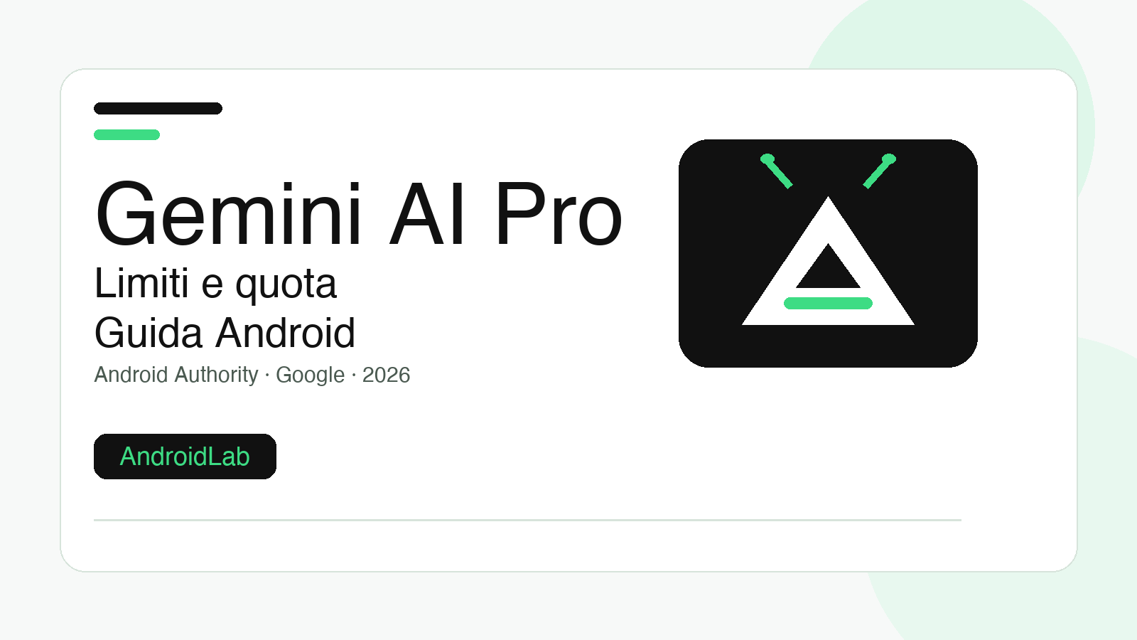 Google AI Pro su Android: guida ai limiti Gemini e alla quota