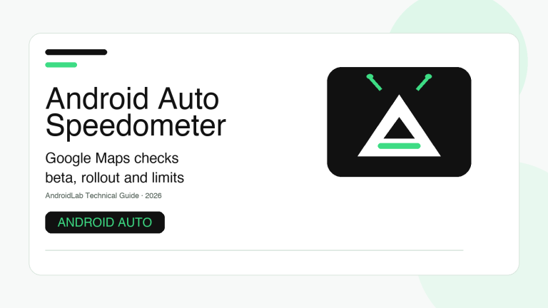 Android Auto Google Maps speedometer: how to check beta, requirements and limits