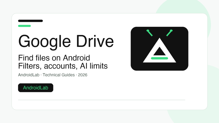 Google Drive on Android: how to find files when AI search is not enough