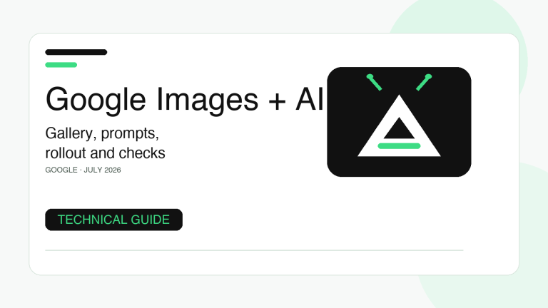 Google Images adds AI creation in Search: requirements, checks and rollout limits