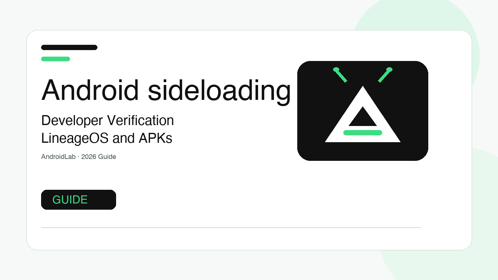 Android sideloading and LineageOS: Developer Verification guide for certified devices