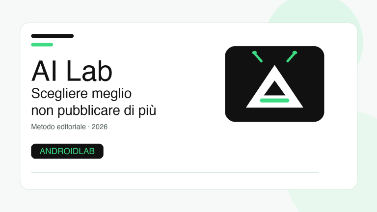 AI Lab: il futuro dei blog tech è scegliere meglio, non pubblicare di più