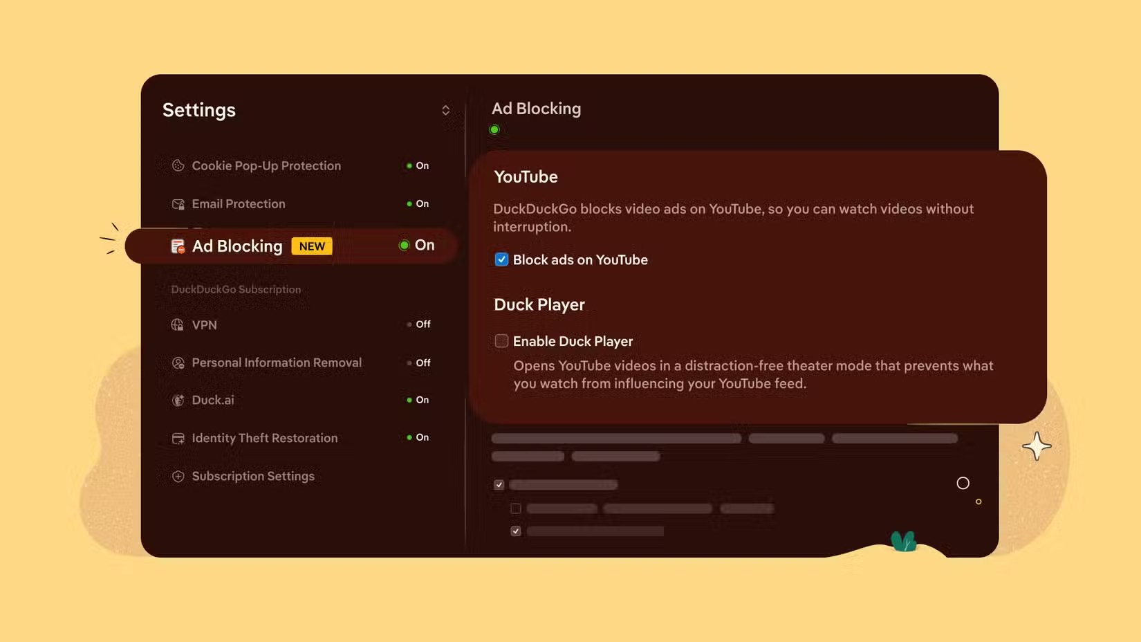 DuckDuckGo Browser e YouTube senza pubblicità: guida Android a Duck Player, retro e finitura