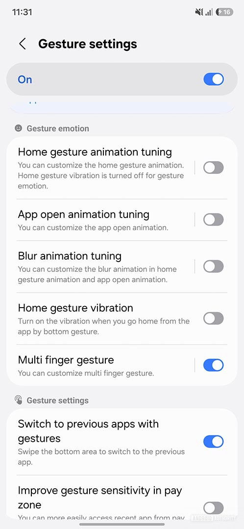 Good Lock Home Up su One UI 9: guida a gesti e controlli, dettaglio del design