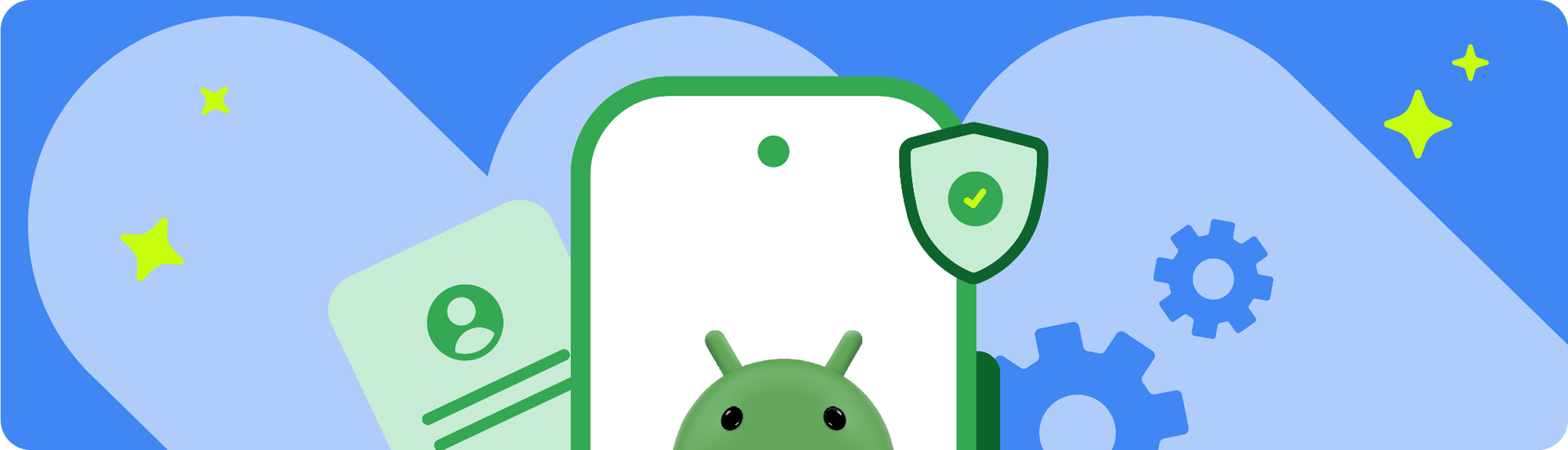 Android Developer Verification identity illustration