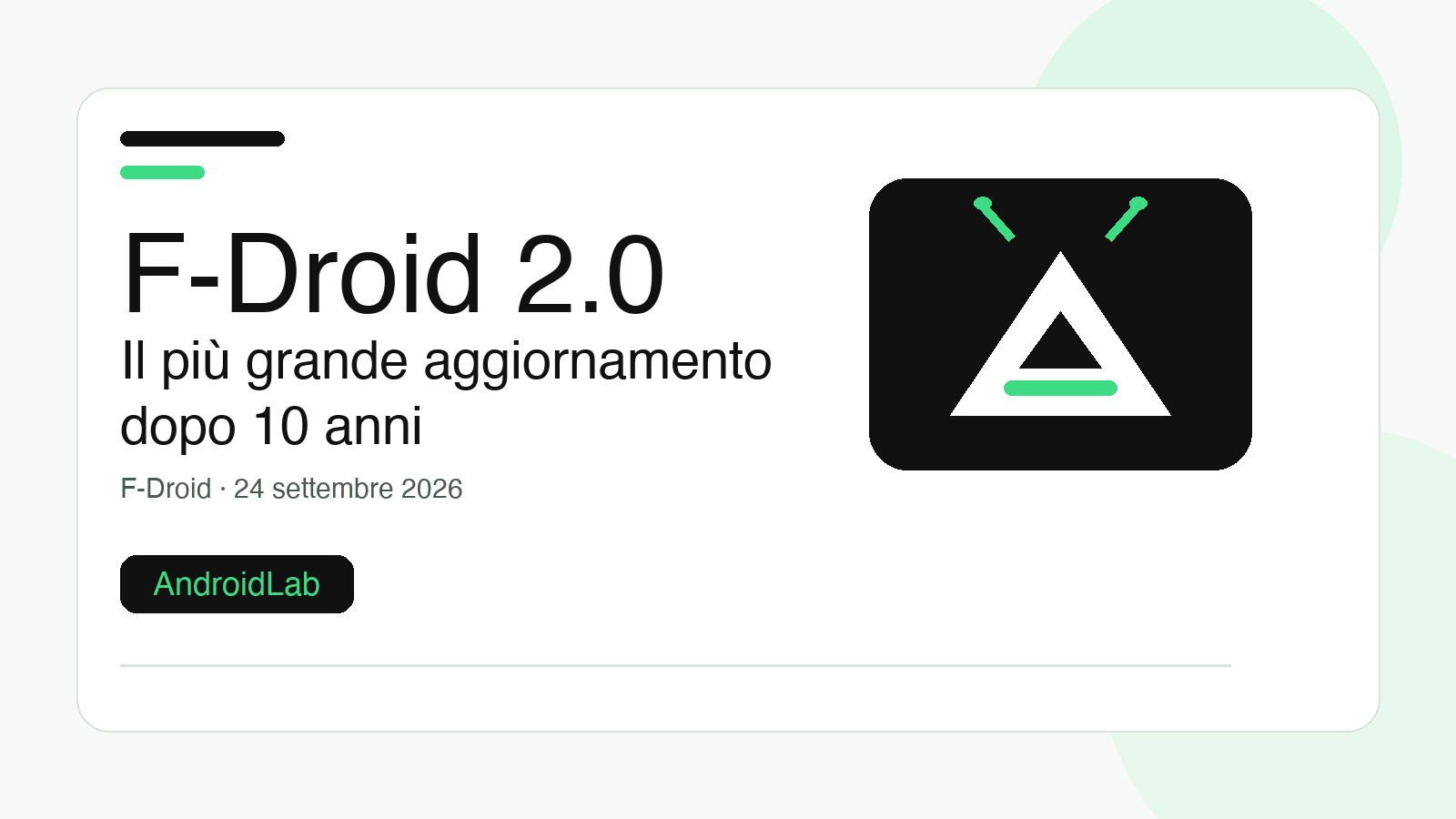 F-Droid 2.0: il più grande aggiornamento in 10 anni